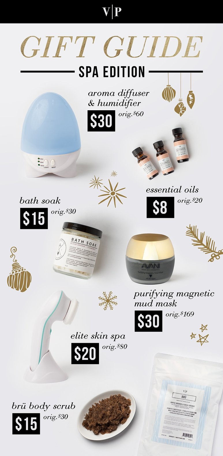Vanity Planet Holiday Gift Guide - Spa Edition